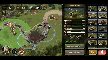 WWII Defense: RTS Army TD Game (mobile) Level 18 (Hard)