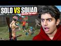 I M QUITTING FREE FIRE LAST SOLO VS SQUAD GAMEPLAY GARENA FREE FIRE