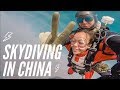 First Time Skydiving | Skydiving in China