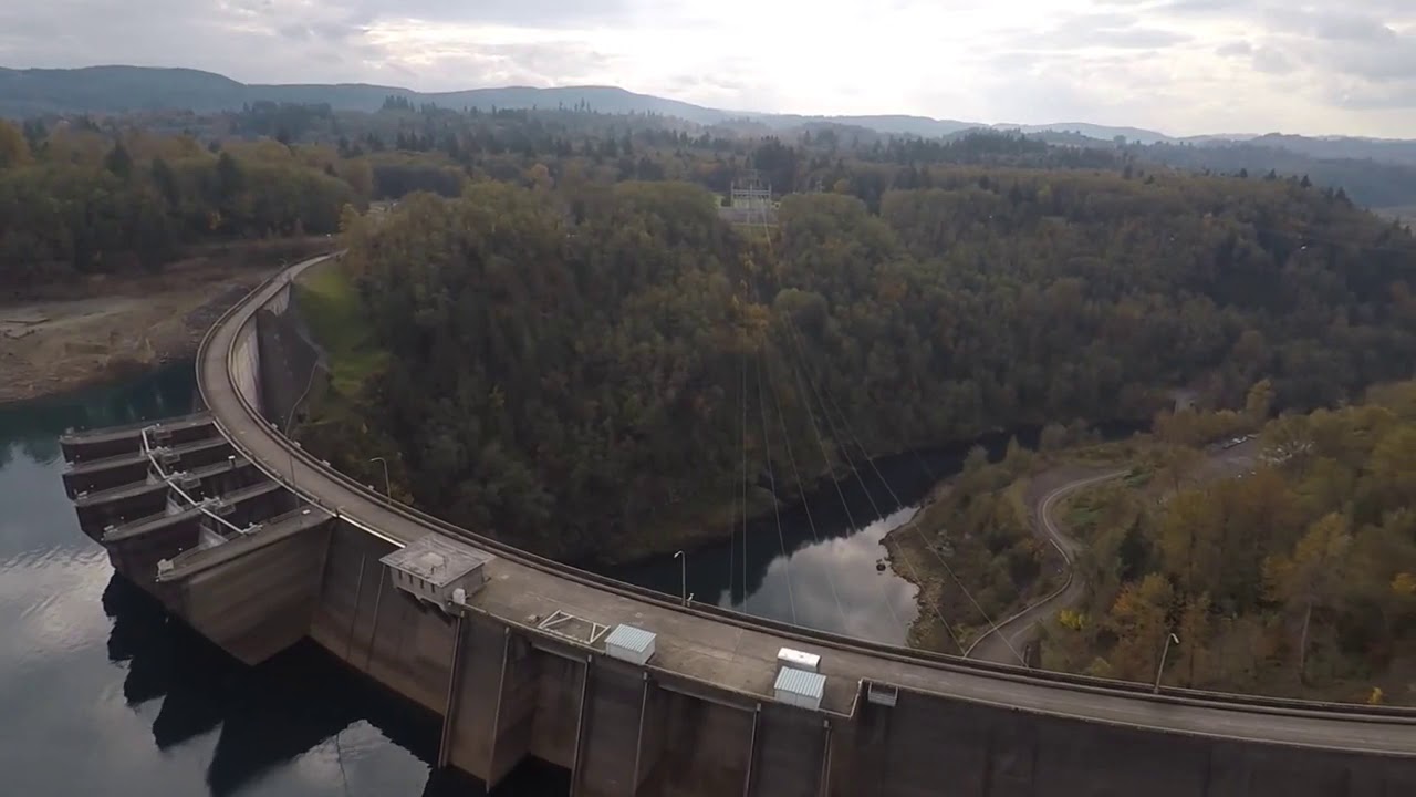 Mossyrock Dam at Riffe Lake YouTube