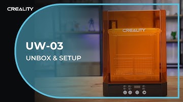 Unboxing | UW-03 - 2 Methods to Wash & Cure Your Resin Prints