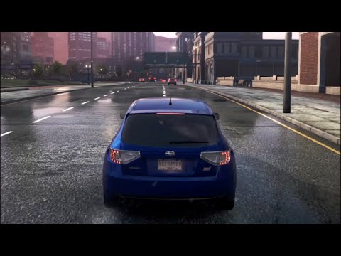 Need For Speed Most Wanted 2012 Subaru Cosworth Impreza Gameplay