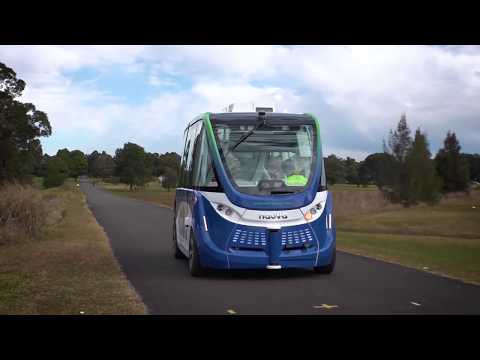 HMI Technologies Automated Vehicle Sydney Olympic Park NSW