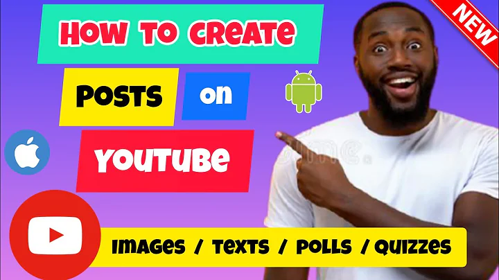 How to Create Posts on YouTube - YouTube Community Tab 2023