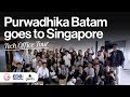 Singapore tech office tour aia edb glints  purwadhika batam 2022