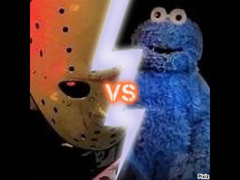 Cookie Monster Racka Racka Jason (Viernes 13) vs Monster (Cookies Rackaracka) - YouTube