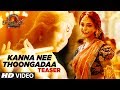 Kanna Nee Thoongadaa Video Song Teaser || Baahubali 2 Tamil | Prabhas,Rana,Anushka Shetty,Tamannaah