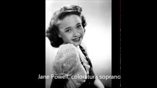 Jane Powell sings 'Neapolitan Song' and 'I Think of You'