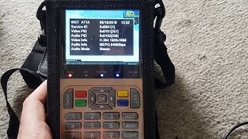 GTMedia Finder V8 (V73-HD, Latest Gold Colour Model) QO-100 Beacon -  Octagon Green Cap Quad LNB