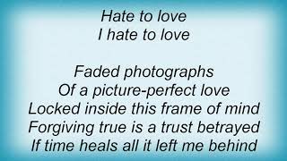 Shania Twain - Hate To Love Lyrics