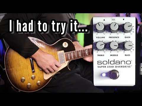 Soldano SLO Pedal - Super Lead Overdrive - YouTube