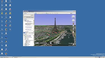 Google Earth running on ReactOS