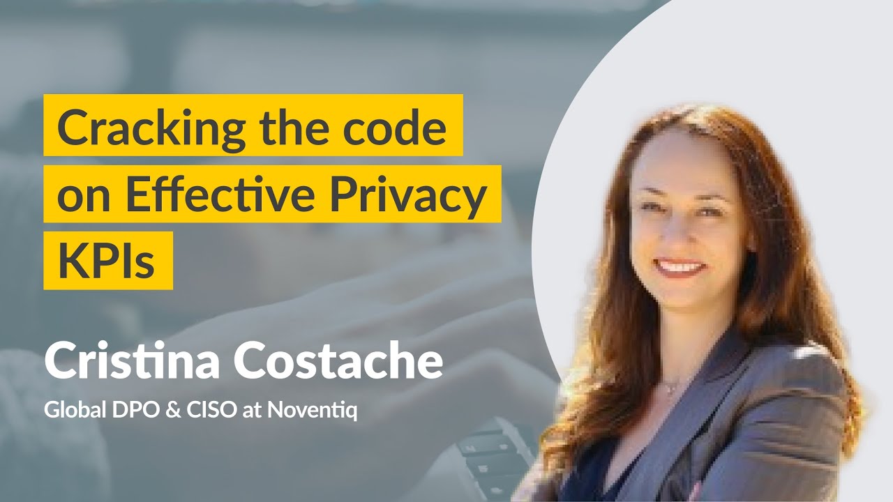 Cracking the Code on Effective Privacy KPIs - YouTube