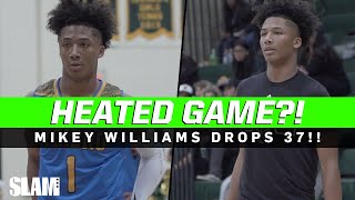 Mikey Williams gets in SCUFFLE!? Scores 37 after Technical FOUL 😤