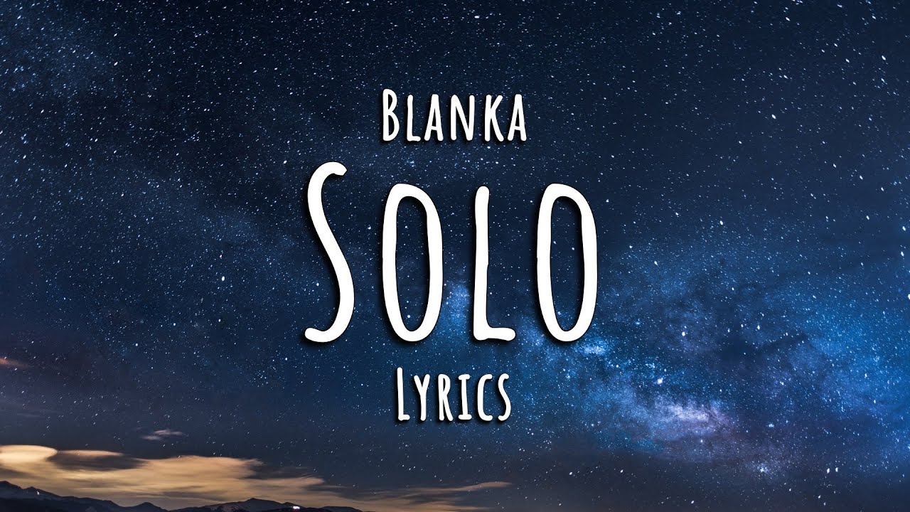 Blanka - Solo [Official Music Video] 