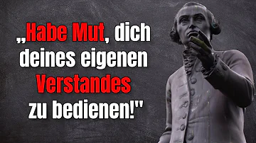 Was fordert die Aufklärung Kant?