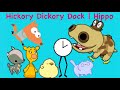 Hickory dickory dock  smart happy baby  nursery rhymes  hickory dickory dock hippopotamus