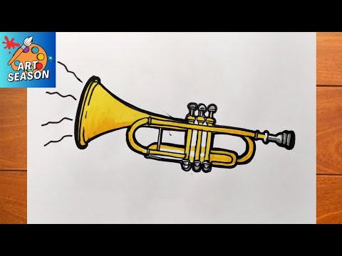 オリジナル自作絵 絵画 sawatari_doodles【Trumpet】 sddefault.jpg