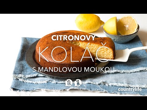 Video: Citronový Mandlový Koláč