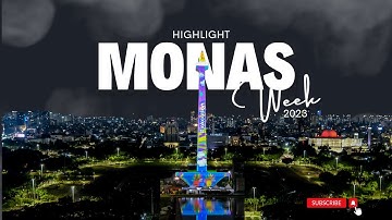 MONAS WEEK 2023 VIDEO MAPPING | IDUL FITRI 1444H | HIGHLIGHTS