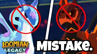 DONT catch Glacadia/Arceros (Don't make this mistake) | Loomian Legacy