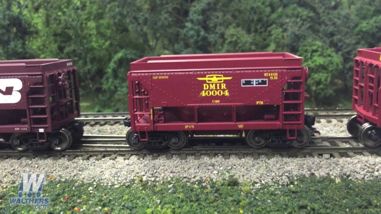 Walthers Update 56 Three Varieties of WalthersMainline® HO Ore Cars