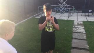Water Bomb Challenge - Joshua And Isa