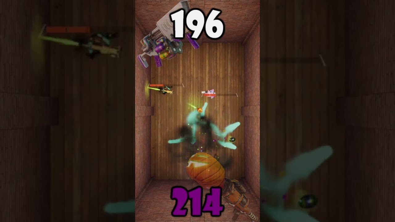 Egg Launcher vs Pumpkin Launcher 