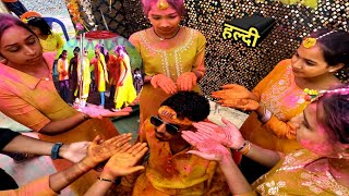 हल्दी की रसम में" Desi style" Dance 💥in the turmeric ceremony