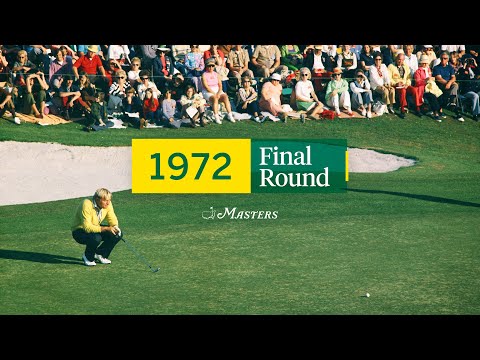 1972 Masters Tournament Final Round Broadcast