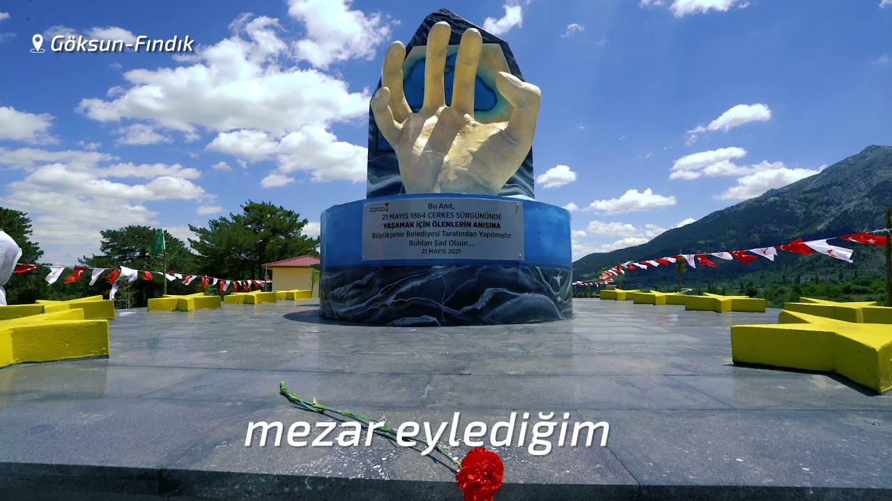 Çerkes sürgünü anıtı göksun fındık açılış