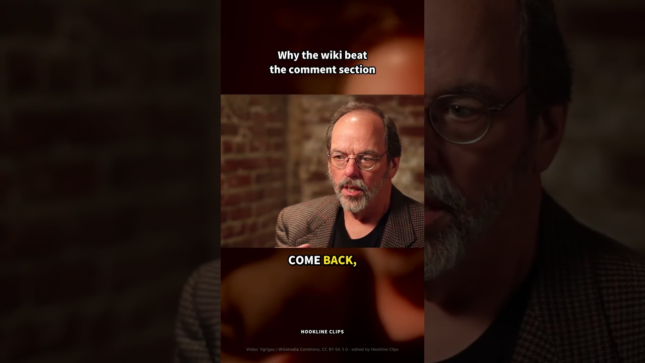 Why the wiki beat the comment section | Ward Cunningham