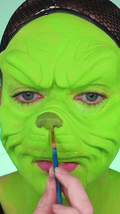 Grinch makeup tutorial #grinch #grinchmakeup #grinchmakeuptutorial #JB