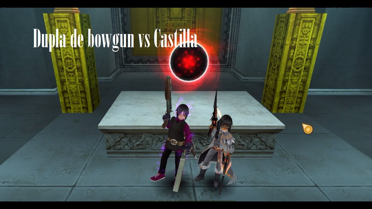 (Dois bowgun em uma moto.) dupla de bowgun vs Castilla