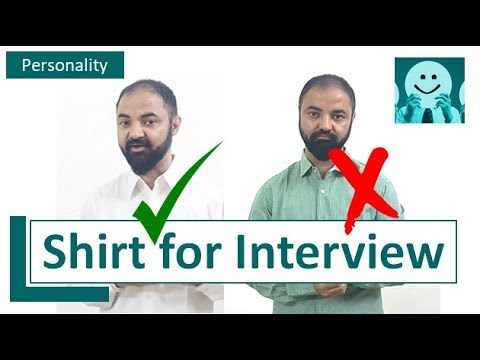 GDPI. Power dressing for Interview. Men's Shirt. - YouTube