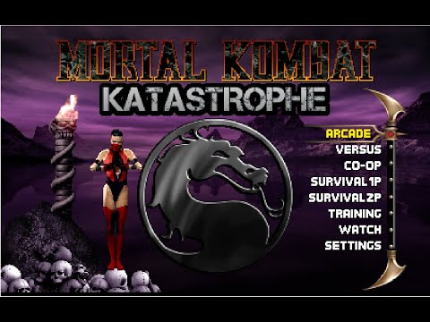 Mugen Mortal Kombat Katastrophe: Skarlet (MK3 Style) Champion Tower Playthrough