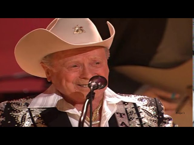 Little Jimmy Dickens & Vince Gill  ~  "May The Bird Of Paradise Fly Up Your Nose" 