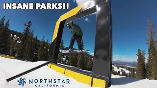 Best Terrain Parks Northstar California Has Had in A Decade! w/ New Goggles (Outdoor Master)