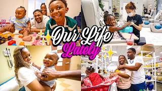 LIFE LATELY | KALI'S FIRST SPA DATE, KAISLEY 1-YEAR SHOTS, FAMILY SHOPPING, & MORE