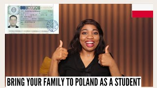 BRINGING  YOUR FAMILY TO POLAND AS STUDENT| SPOUSE, AND CHILDREN -DEPENDENT VISA IN POLAND