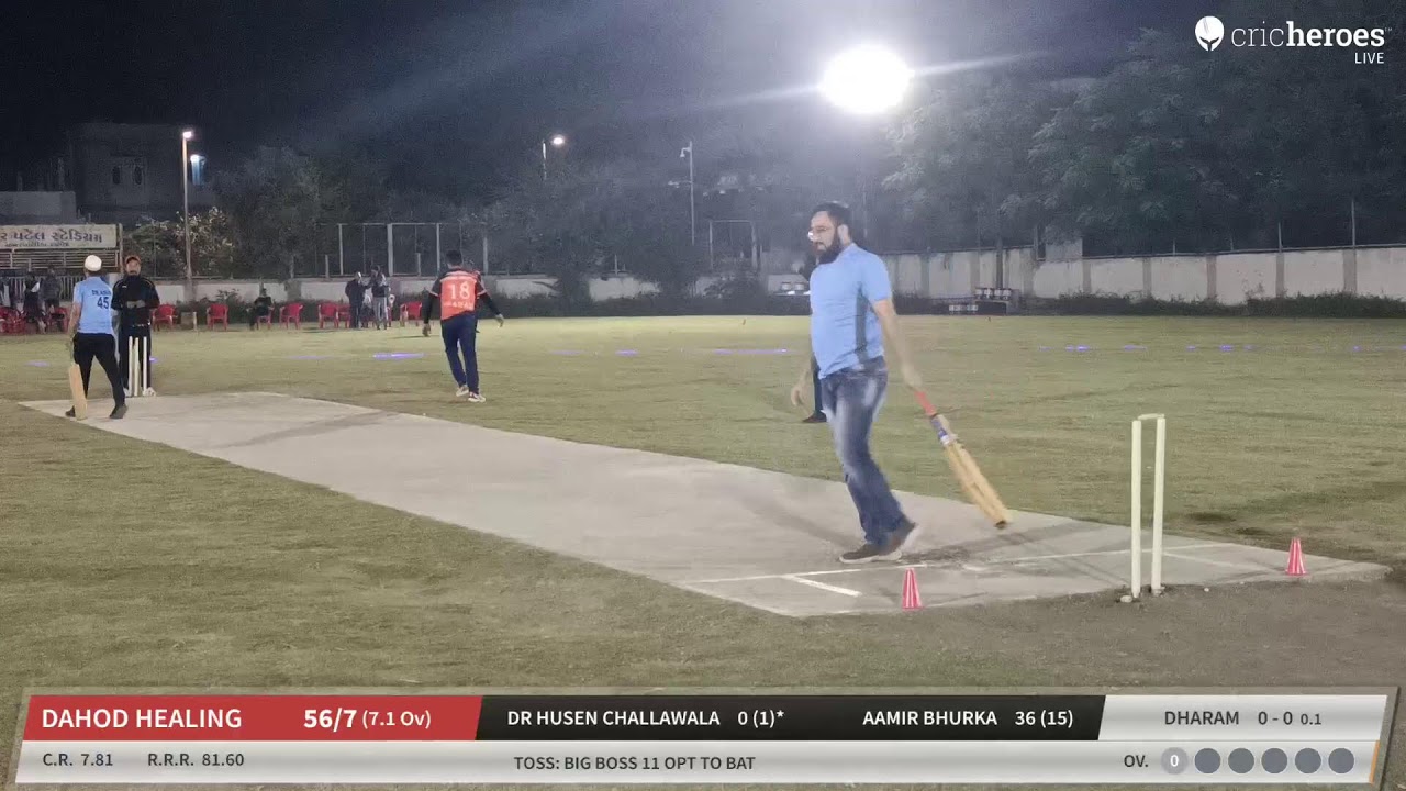 Live Cricket Match Big Boss 11 vs DAHOD HEALING 19Jan24 0726 PM