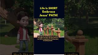Life Is Short | Embrace Jesus' Path!! 😱😳🔥#Shorts #Youtubeshorts #Jesus #Catholic  #Fypシ