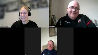 010526 RUNNING TRACK with Aidan Raftery with Donie Flynn and Jennifer Doyle for Inclusive Sport on