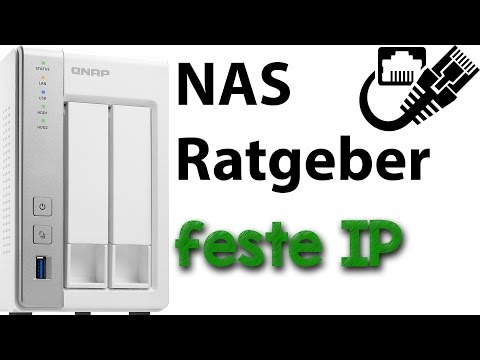 NAS Ratgeber - erster Zugriff - feste IP festlegen