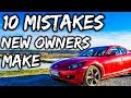10 Mistakes New Mazda Rx8 Owners Make