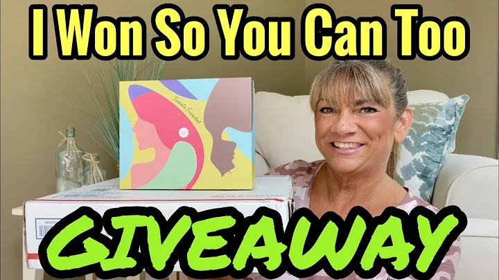 GIVEAWAY I Won So You Can Too!! from Nancy Rounds