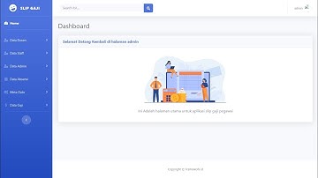 aplikasi slip gaji dosen dan staf karyawan berbasis web