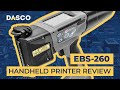 EBS-260 Handjet Portable Inkjet Printer Overview