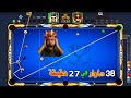 8 Ball Pool سلسلة الوصول الى 100 مليار كوينز 8 نصف ساعة من المتعة 