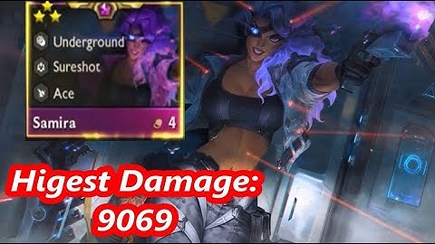 Samira 3 Star Set 8.5 Teamfight Tactics: Monsters Attack  Glitched Out TFT